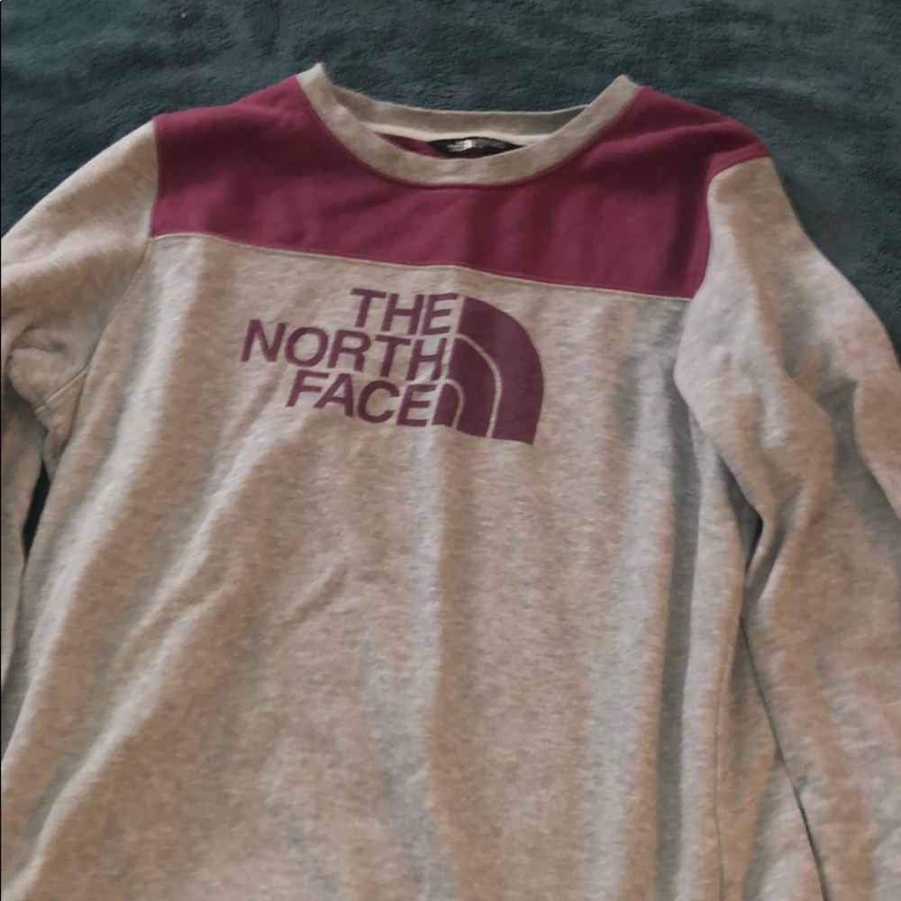 north face sweatshirt